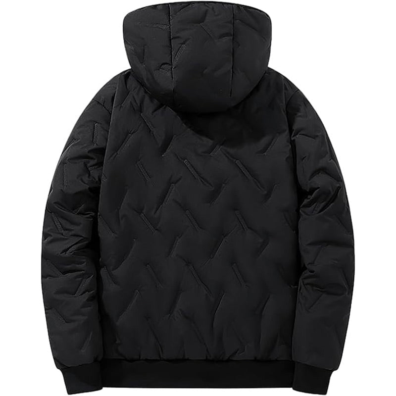 Men's Warm Zipper Hooded Coat — Winter Everyday 🧥