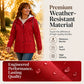 Women's Hooded Jacket — Plush-Lined, Windproof 🧥