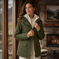 Women's Hooded Jacket — Plush-Lined, Windproof 🧥