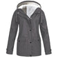 Women's Hooded Jacket — Plush-Lined, Windproof 🧥