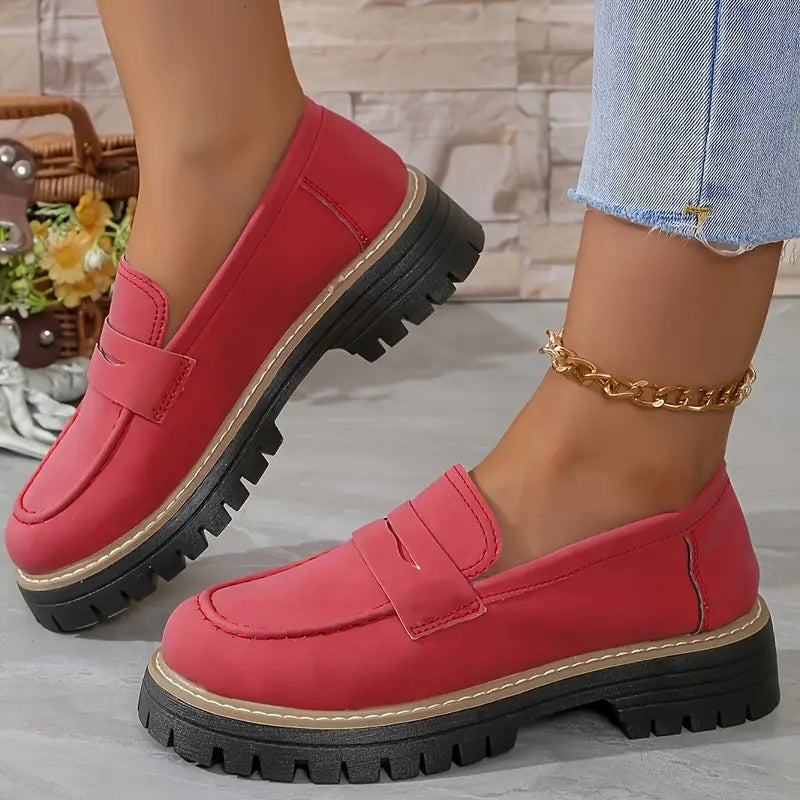 Women's Casual Loafers — Slip-On 👟