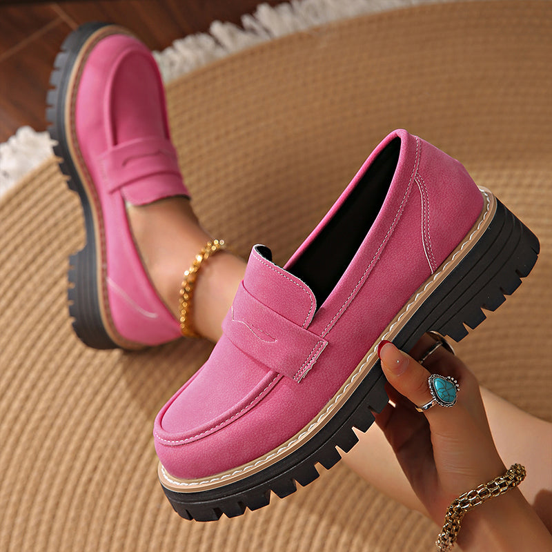 Women's Casual Loafers — Slip-On 👟
