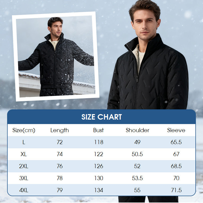 ❄️🧥 Men's Stylish Warm Jacket & Pants Two-Piece Set | Easy Matching & Everyday Comfort ✨
