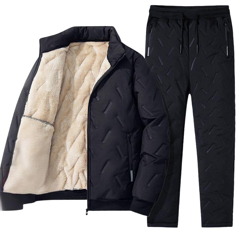 ❄️🧥 Men's Stylish Warm Jacket & Pants Two-Piece Set | Easy Matching & Everyday Comfort ✨