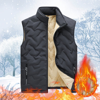 🌨️🧥 Men's Winter Warm Casual Quilted Vest | Cozy Warmth & Easy Everyday Layering ✨