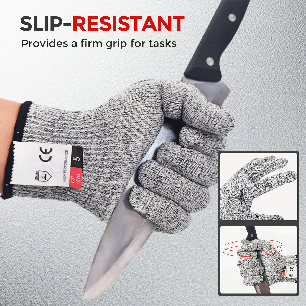 Level 5 Protection Cut-Resistant Gloves-3