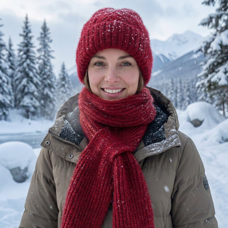 🌨️🧣 Hooded Scarf | Hat, Hood & Neck Warmer in One – 3-in-1 Warmth for Cold Days ✨