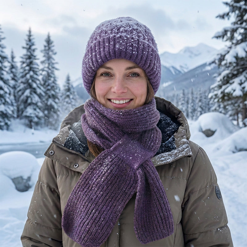 🌨️🧣 Hooded Scarf | Hat, Hood & Neck Warmer in One – 3-in-1 Warmth for Cold Days ✨