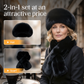 Heat Lock & Full Head-to-Neck Coverage — Winter Plush Scarf & Hat Set 🧣❄️