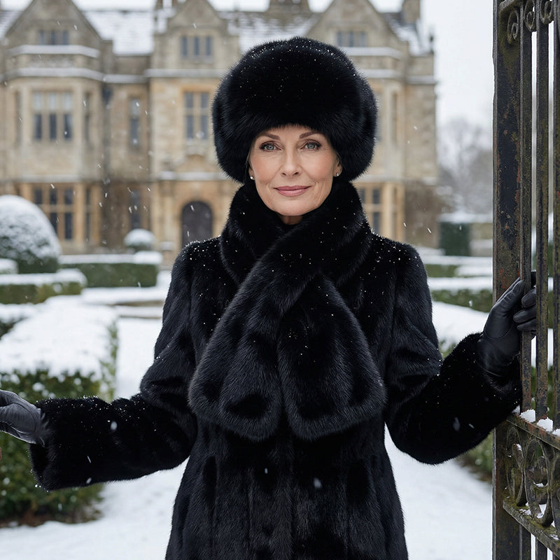 Heat Lock & Full Head-to-Neck Coverage — Winter Plush Scarf & Hat Set 🧣❄️