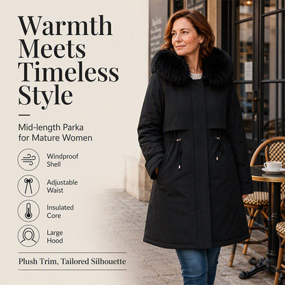 Warmth Meets Mid-Length — Women’s Warm Jacket 🧥🔥