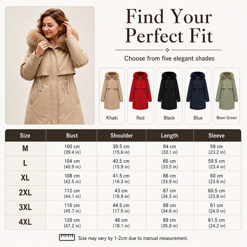 Warmth Meets Mid-Length — Women’s Warm Jacket 🧥🔥