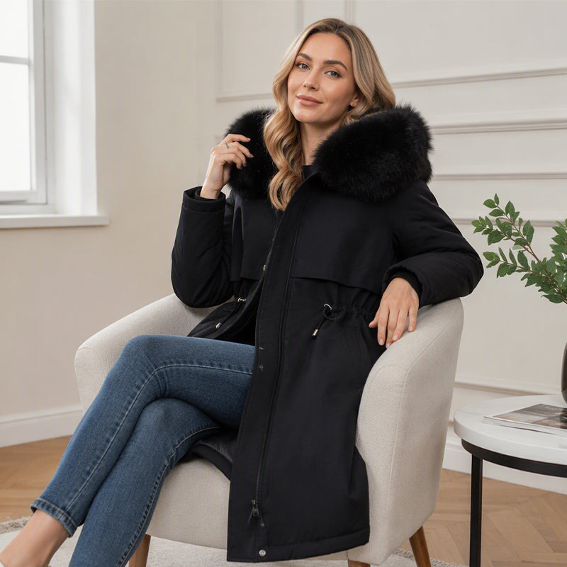 Warmth Meets Mid-Length — Women’s Warm Jacket 🧥🔥