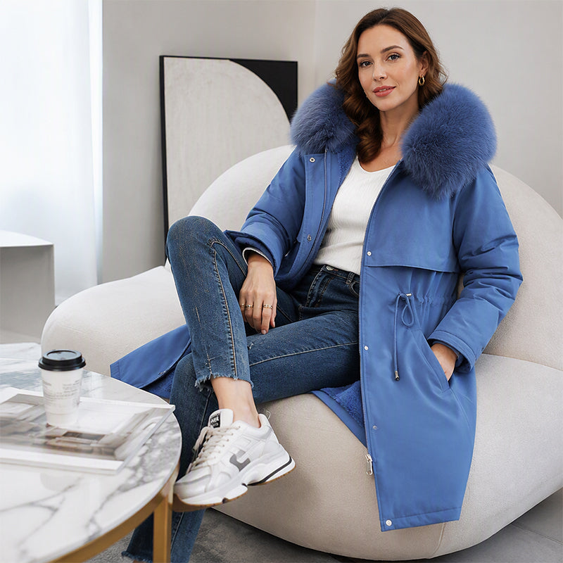 Warmth Meets Mid-Length — Women’s Warm Jacket 🧥🔥