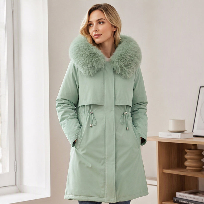 Warmth Meets Mid-Length — Women’s Warm Jacket 🧥🔥