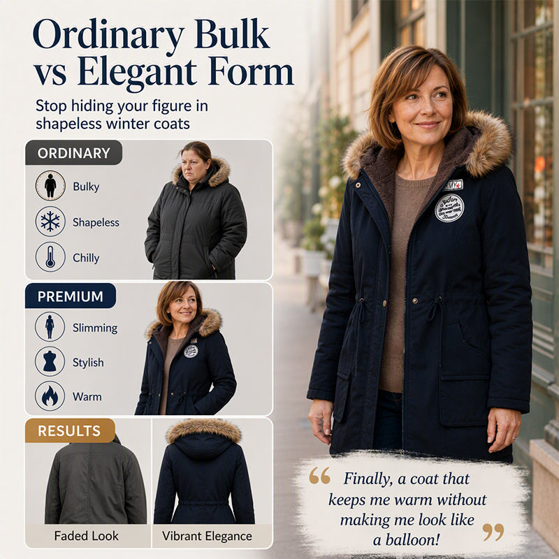 Warm-Lined & Hooded — Women’s Parka Jacket 🧥❄️