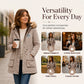Warm-Lined & Hooded — Women’s Parka Jacket 🧥❄️