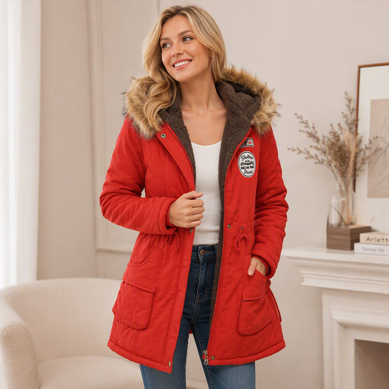 Warm-Lined & Hooded — Women’s Parka Jacket 🧥❄️