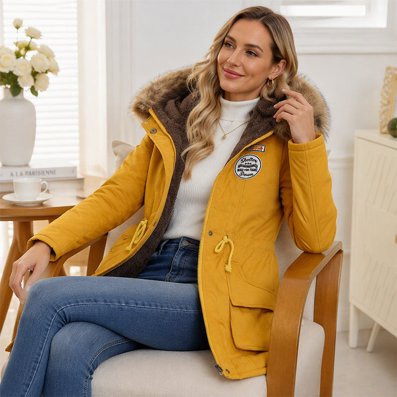 Warm-Lined & Hooded — Women’s Parka Jacket 🧥❄️