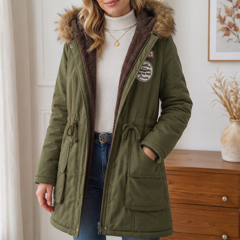 Warm-Lined & Hooded — Women’s Parka Jacket 🧥❄️