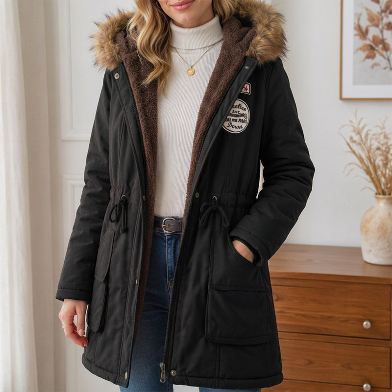 Warm-Lined & Hooded — Women’s Parka Jacket 🧥❄️