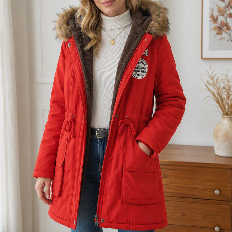 Warm-Lined & Hooded — Women’s Parka Jacket 🧥❄️