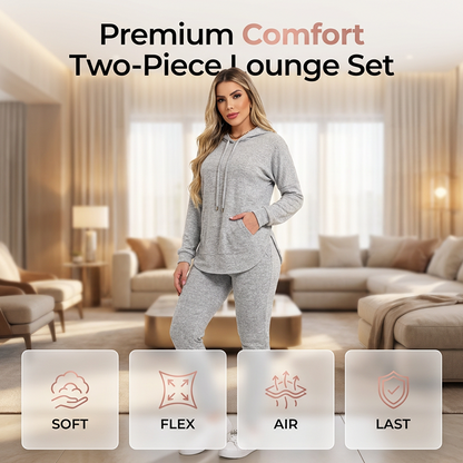 🌸🧥 Women's Hooded 2-Piece Set | Easy Matching & Everyday Comfort ✨