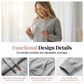 🌸🧥 Women's Hooded 2-Piece Set | Easy Matching & Everyday Comfort ✨