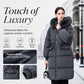 ❄️ Mid-Length Padded Coat for Women — Cosy Without the Bulk