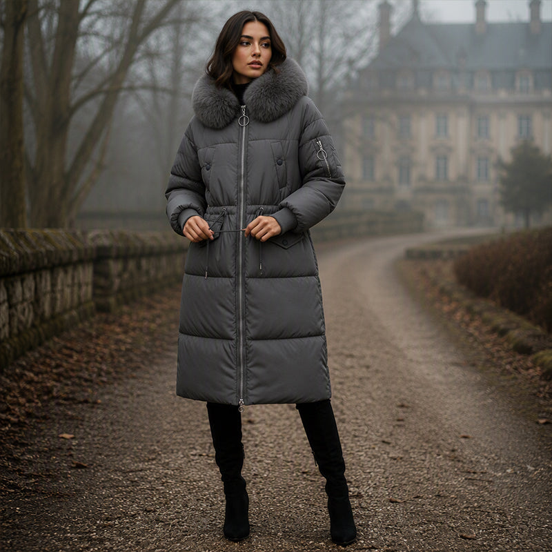 ❄️ Mid-Length Padded Coat for Women — Cosy Without the Bulk
