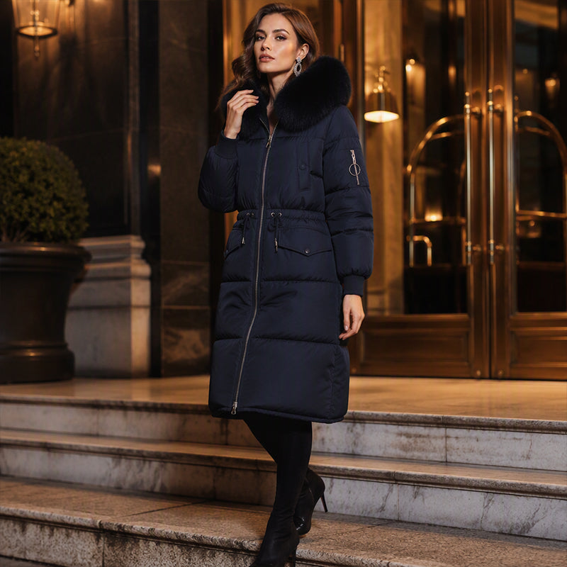 ❄️ Mid-Length Padded Coat for Women — Cosy Without the Bulk
