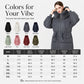 ❄️ Mid-Length Padded Coat for Women — Cosy Without the Bulk