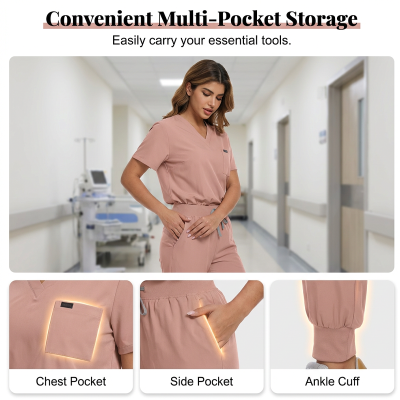 Comfortable & Breathable — Women’s Scrubs Set 🩺✨