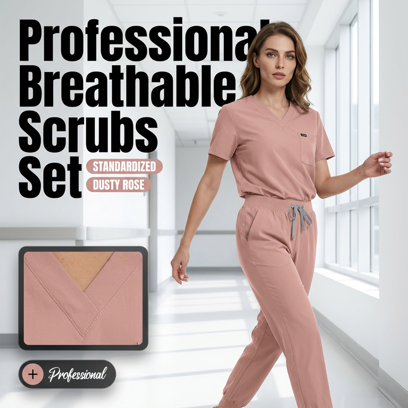 Comfortable & Breathable — Women’s Scrubs Set 🩺✨