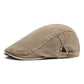 🧢 Unisex Vintage Flat Cap — Distressed Finish, One Size