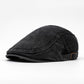 🧢 Unisex Vintage Flat Cap — Distressed Finish, One Size