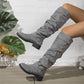 Slouchy Knee-High with Belt Buckle — Women’s Boots 👢✨