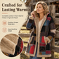 Winter Cotton Linen Printed & Warm Plush — Women’s Hooded Sweatshirt 💖❄️
