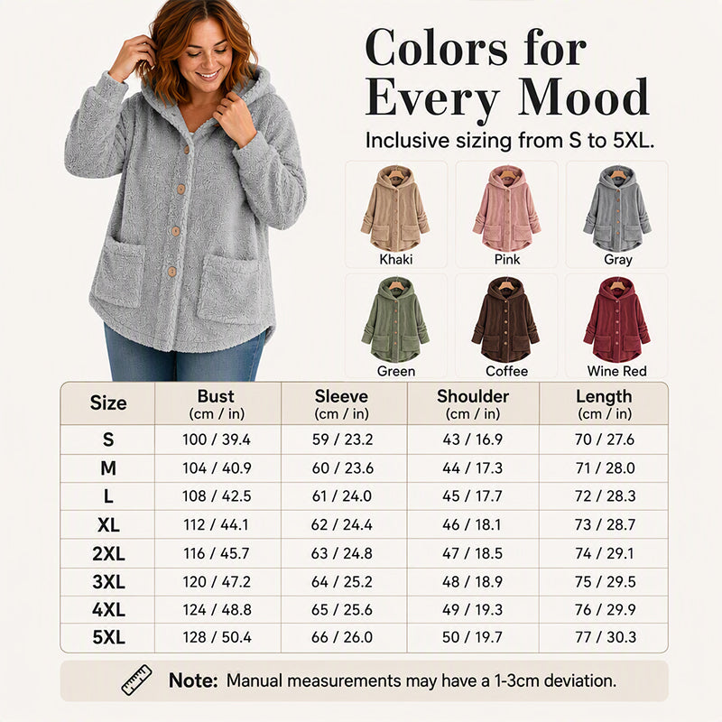 Winter Cosy & Hooded — Women’s Jacket 💖❄️