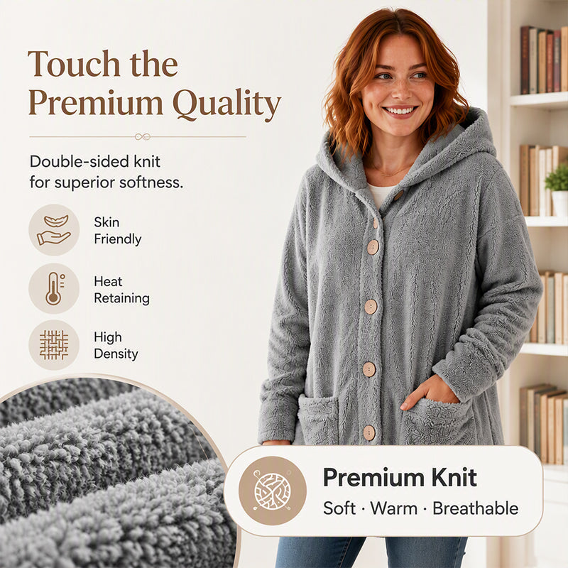 Winter Cosy & Hooded — Women’s Jacket 💖❄️