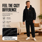 Men's Cosy Cable Knit Hooded Set — Winter 🧥