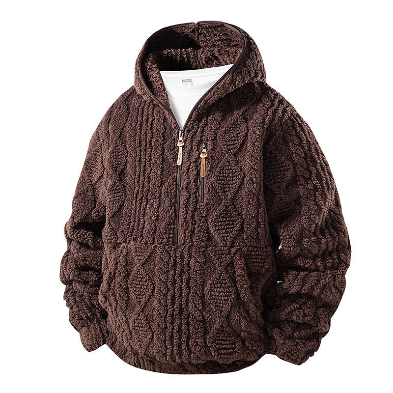 Men's Cable Knit Hoodie — Winter Warm 🧥