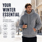 Men's Cable Knit Hoodie — Winter Warm 🧥