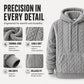 Men's Cable Knit Hoodie — Winter Warm 🧥