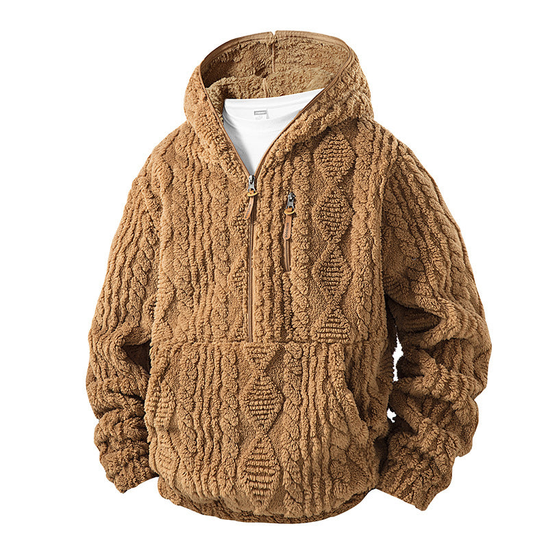 Men's Cable Knit Hoodie — Winter Warm 🧥