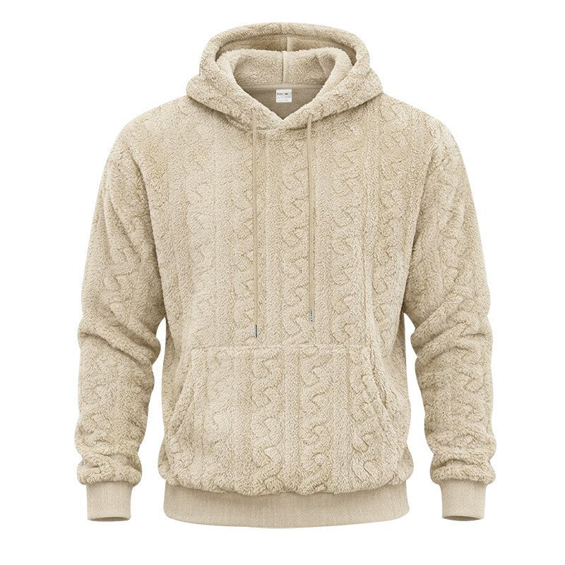 Men's Cable Knit Hoodie — Winter Warm 🧥