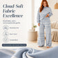 Striped Mock Neck & Wide-Leg — Women’s Top & Pants Set 👚👖