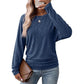 Women's Loose Knit Jumper — Batwing Sleeves, Side Ruched 🧥