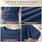 Women's Loose Knit Jumper — Batwing Sleeves, Side Ruched 🧥