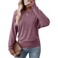 Women's Loose Knit Jumper — Batwing Sleeves, Side Ruched 🧥